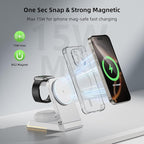 Aluminum 3 in 1 Wireless Charging Station, Foldable Wireless Charger - Image 5