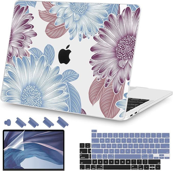Teryeefi Compatible with M2 M1 MacBook Pro 13 Inch Case A2338 A2289 A2251 A2159 by Teryeefi