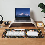 Gaming Mouse Pad Floral Desk Mat, Botanical Mouse Pad, Vintage Desk Mat - Image 7