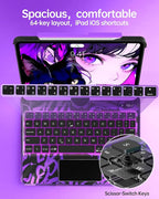 Intermerge Clear iPad A16 11th & 10th Generation 10.9" Case - Image 8