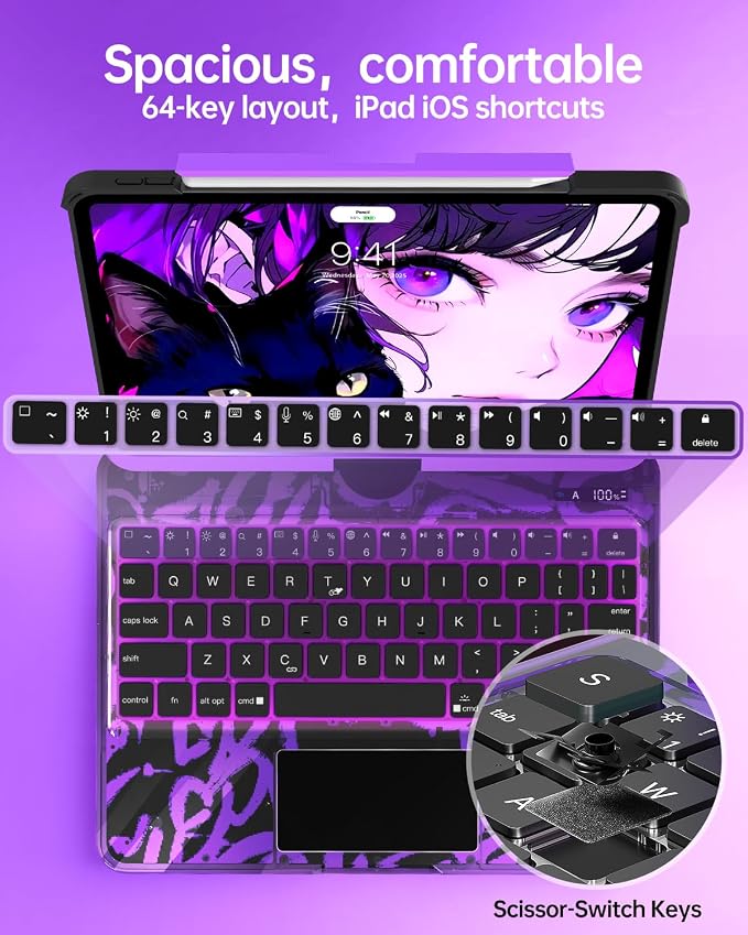 Intermerge for Clear iPad Pro 13" 2024 Case - Image 8