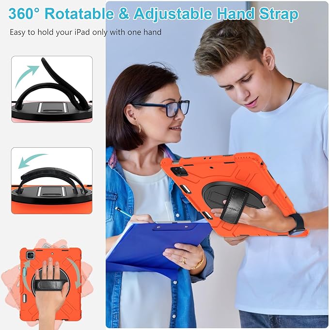 Case for iPad Pro 12.9 2022/2021/ 2020/2018: Cover for iPad Pro 12.9 6th/ 5th/ - Image 4