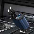 Retractable Car Charger Compatible by COCIVIVRE