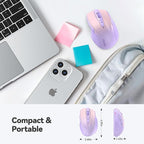 TECKNET Wireless Mouse, 2.4G Ergonomic Optical Mouse, Computer Mouse - Image 2