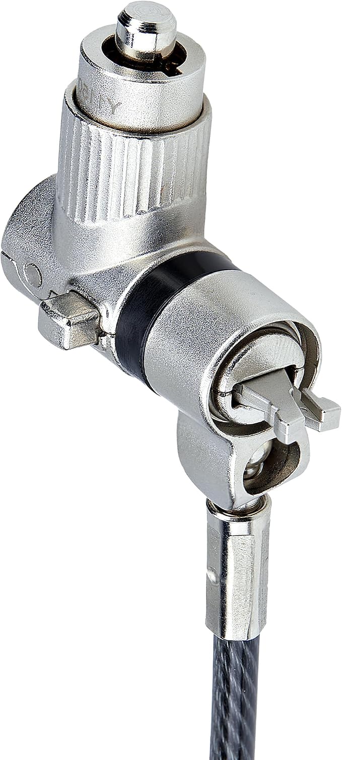 StarTech.com 3-in-1 Universal Laptop Lock 6.6ft, Master Keyed Security Cable - Image 2