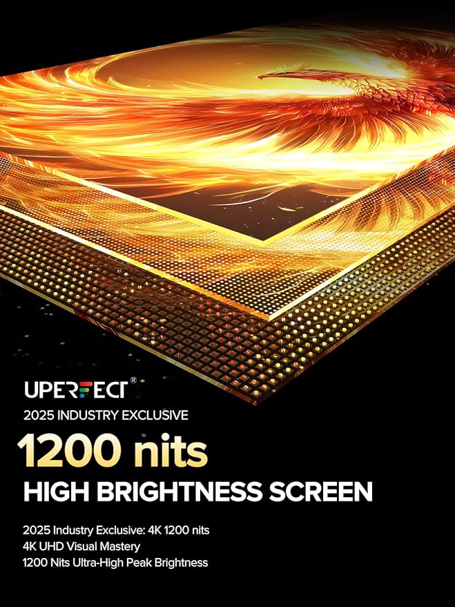 UPERFECT Portable Monitor 4K 16" | 1200 Nits Laptop Monitor | 3840 * 2400 UHD | - Image 2