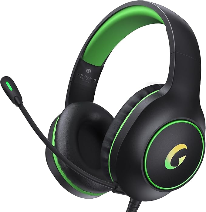CM7002 Gaming Headset for PS5, Xbox Series, Surround Sound RGB Gaming Headphones by syndesmosGamingHeadset
