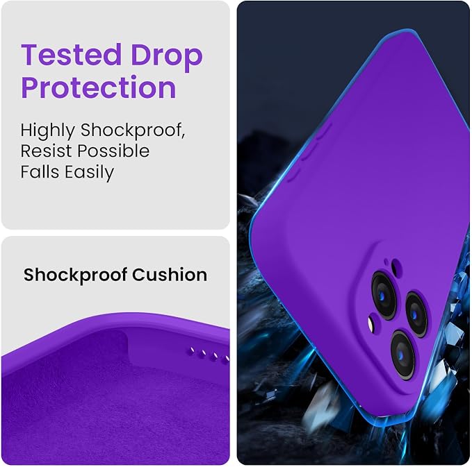 FireNova Designed for iPhone 15 Pro Case, Silicone Upgraded Phone Case with - Image 4
