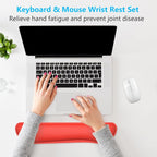 Dapesuom Enlarge Keyboard Wrist Rest, Cute Memory Foam Keyboard Wrist Cushion - Image 7