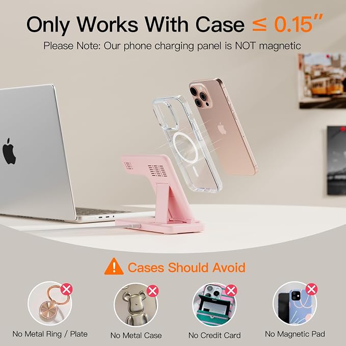 2025 3 in 1 Wireless Charger for iPhone 16 15 14 13 12 11 XR 8, Apple Charging - Image 7