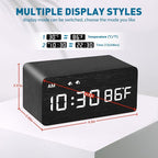 MOSITO Digital Wooden Alarm Clock - Image 5