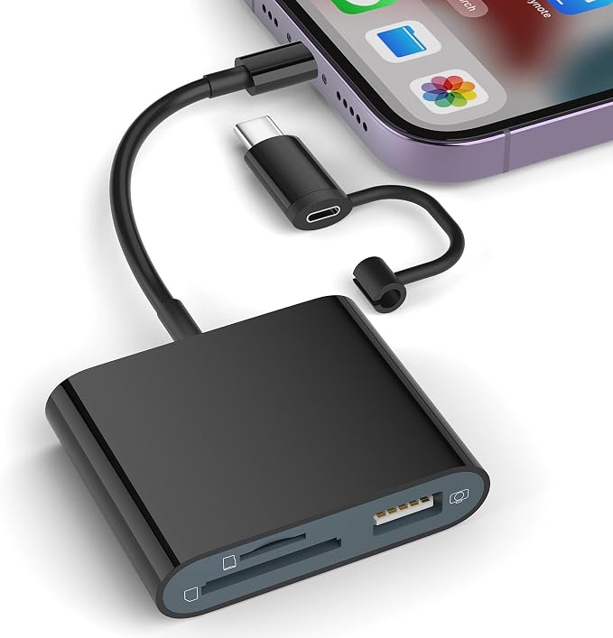 SD Card Reader for iPhone, Memory Card Reader by SZHAIYIJIN