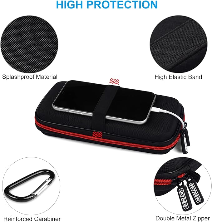 Power Bank Hard Travel Case Medium Compatible RAV Power 26800/20100/20000mAh - Image 4