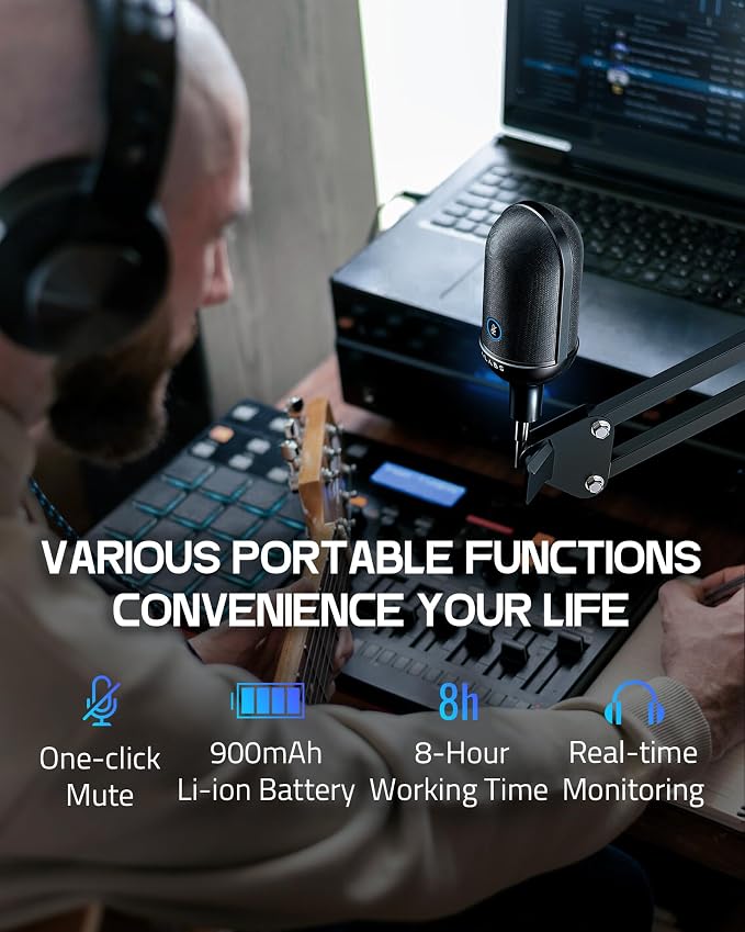 ALABS USB Wireless Cardioid Condenser Microphone - Image 6
