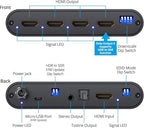 gofanco Prophecy Intelligent 1x2 HDMI Splitter 4K 60Hz HDR – 4K @60Hz 4:4:4 - Image 4