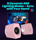 Edifier Hecate RGB Gaming Speakers, 32W Peak Power, Game/Movie/Music Modes - Image 3
