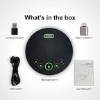 Tenveo Conference Speaker Microphone, 360° Sound Pickup and AI Noise Reduction - Image 9