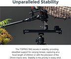 Accsoon Toprig S60 Motorized Camera Slider App Wireless Control Carbon Fiber - Image 2