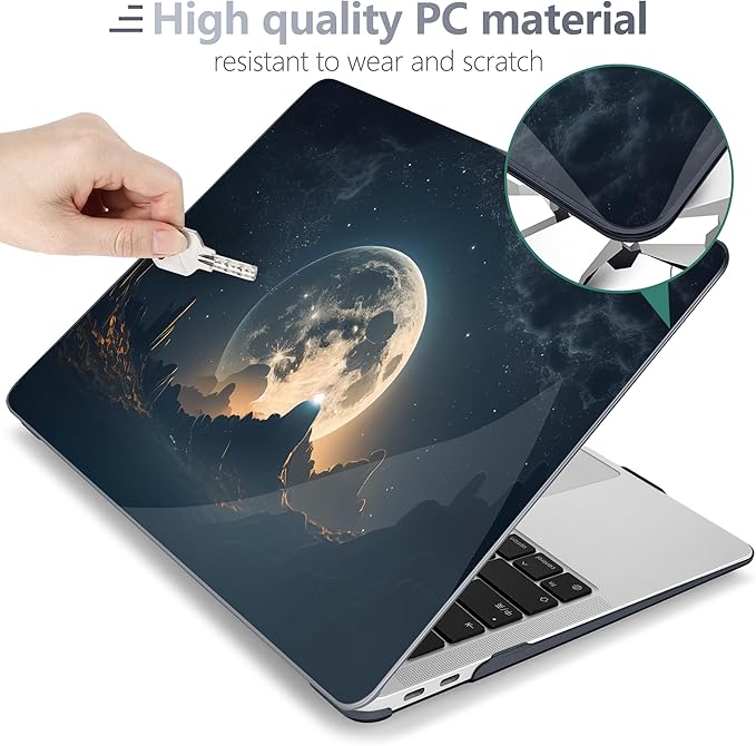 Batianda Case for M1 MacBook Air 13 Inch Model A2337 A2179 A1932 2021 2020 2019 - Image 5