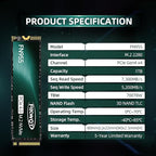 FN955 1TB NVMe SSD M.2 2280 PCIe Gen4x4, 3D NAND TLC Flash Internal Solid State - Image 6