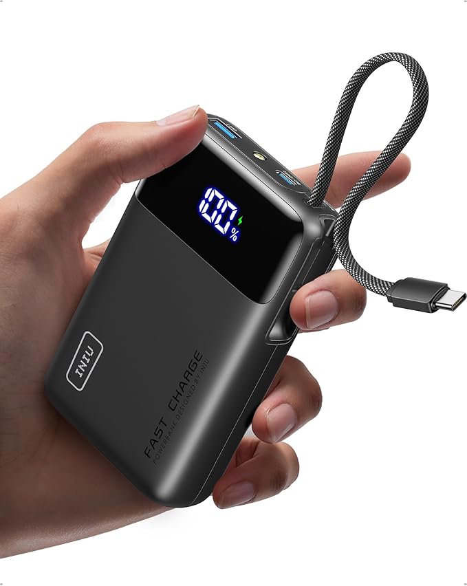 INIU 20000mAh Power Bank, Small 45W PD Fast Charging Portable Charger by INIU