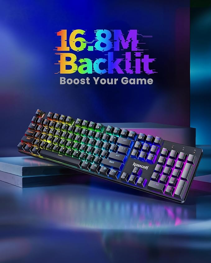 Redragon K671KS Wireless Mechanical Gaming Keyboard, Tri Mode BT/2.4G/USB-C Hot - Image 4