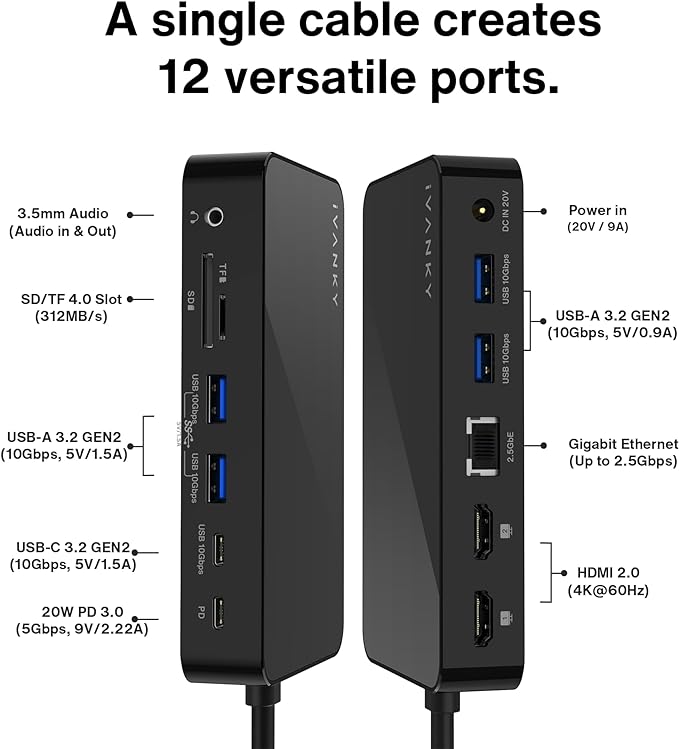iVANKY FusionDock 1+ MacBook Pro Docking Station - Image 5