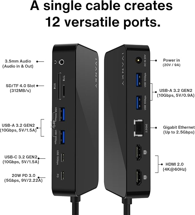 iVANKY FusionDock 1+ MacBook Pro Docking Station - Image 5