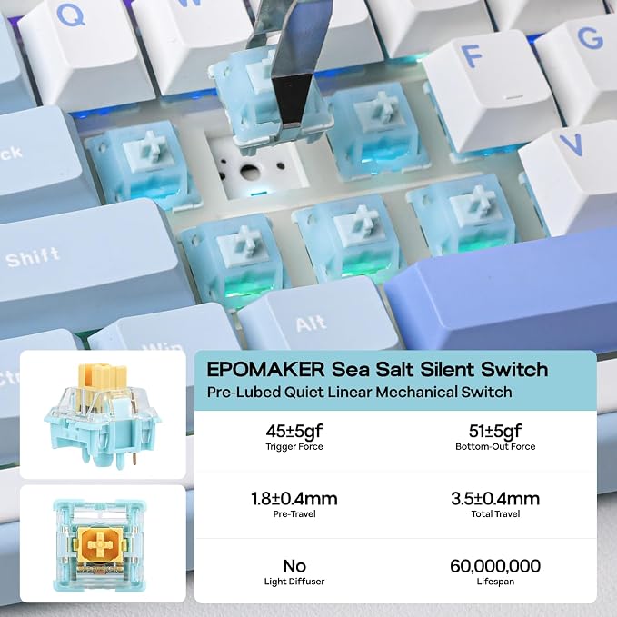 EPOMAKER TH99 Wireless Mechanical Keyboard - Image 6