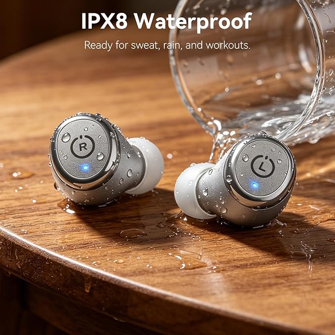 TOZO T10 Wireless Earbuds Bluetooth 5.3 Headphones, App Customize EQ, Ergonomic - Image 5