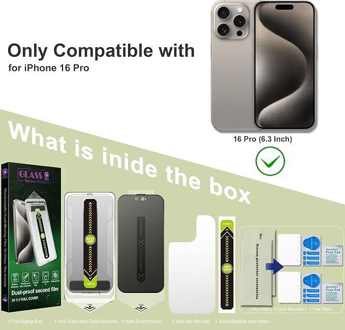 9H Tempered Glass, Anti-Glare, Full Coverage, Anti-Fingerprint, Auto Dust - Image 7