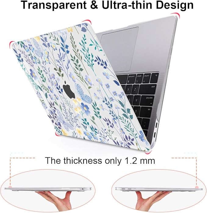 Compatible with 2021 2020 MacBook Air 13 inch Case M1 A2337 A2179 A1932 2018 - Image 5