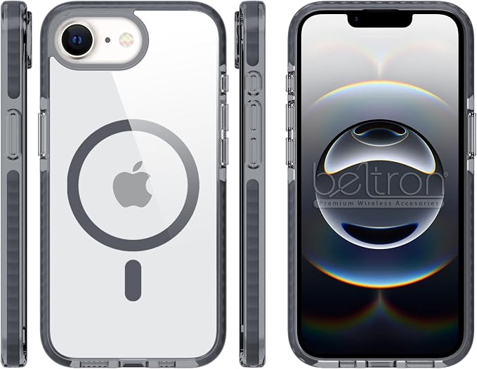 BELTRON Belt Case for iPhone 16e, Slim Protective Transparent Case & Rotating - Image 9