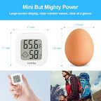 Vaikby Indoor Thermometer 4Pack, Humidity Gauge Meter Digital Hygrometer Room - Image 7