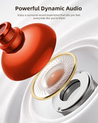 PocBuds Bluetooth Headphones Wireless Earbuds 80hrs Playtime Wireless Charging - Image 5