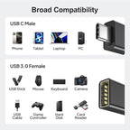 Elebase USB C to USB 3.0 Adapter 4 Pack, Type C Thunderbolt 4 to USB Converter - Image 7