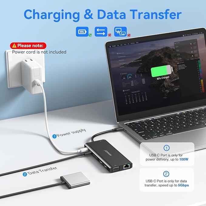 USB C Docking Station Dual Monitor - Image 5