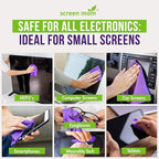 Screen Cleaner Spray and Microfiber Cloths 3-Pack by Screen Mom-Screen Cleaner - Image 3