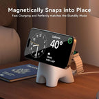 2025 Magnetic Wireless Charging Station, 15W Mag-Safe Charger Stand - Image 7