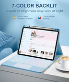 Compatible with iPad Air 11 Inch & Air 5th/ Air 4th Generation Case with - Image 5