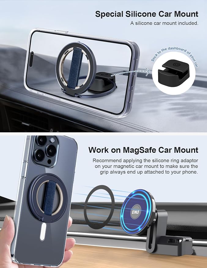 EWA MagOne Ultra Phone Grip Stand - Image 8