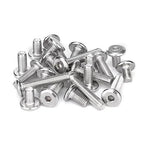 1/4-20 x 2-1/2" Flat Head Hex Socket Cap Screws Bolts, 304 Stainless Steel 18-8 - Image 5