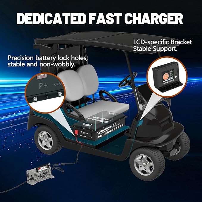 48V 135Ah Golf Cart Lithium LiFePO4 Battery - Image 6