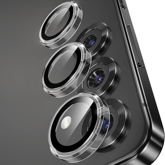 YWXTW Camera Lens Protector for Samsung Galaxy S25+ Plus Accessories 9H by YWXTW