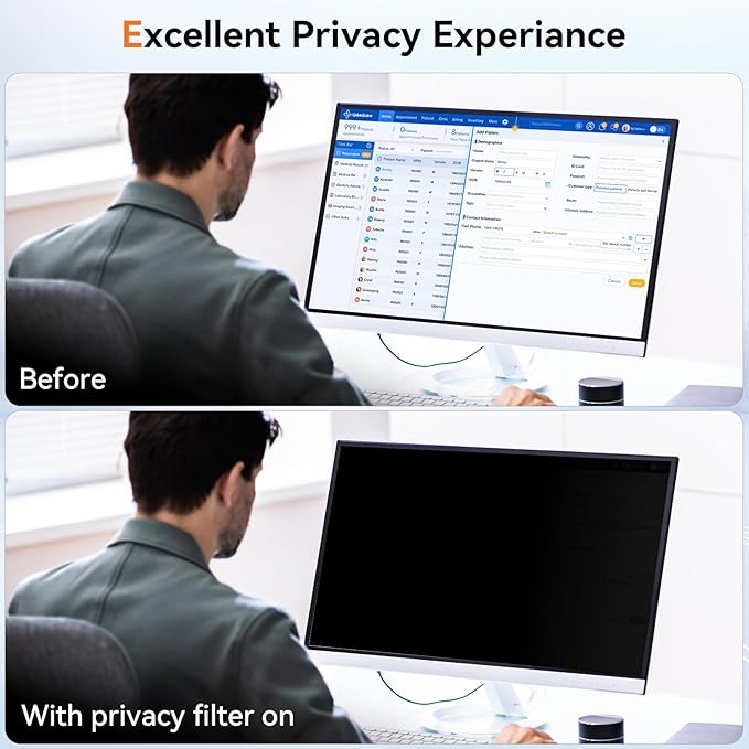 34 Inch Curved Computer Privacy Screen Filter - Image 2