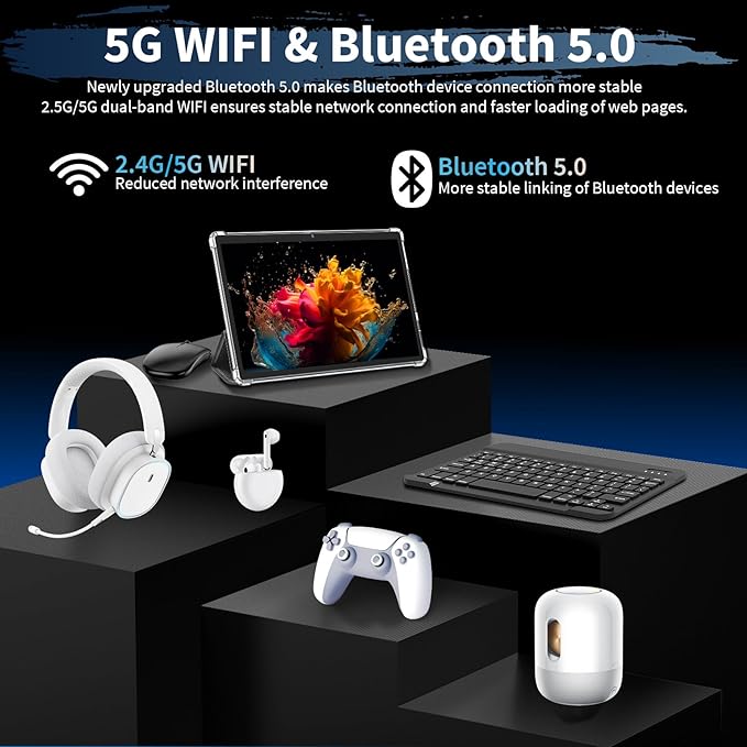 Android 15 Tablet, 26GB + 256GB, 10.1-inch Tablet - Image 6