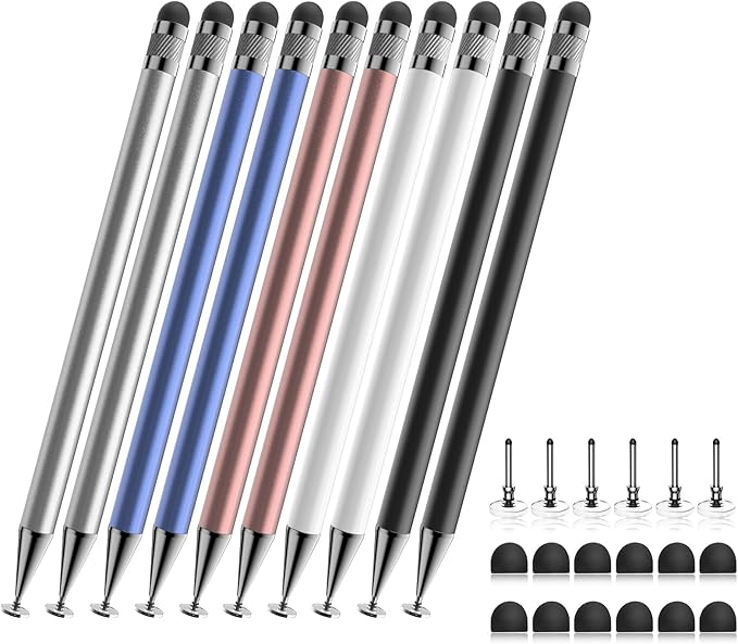 Stylus, 2-in-1 Stylus Pen for Touch Screen, High Precision and Sensitivity by Bopomofo