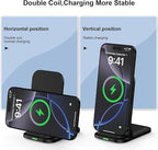 Wireless Fast Charger Stand Foldable Samsung Wireless Charger Fast Charging - Image 4