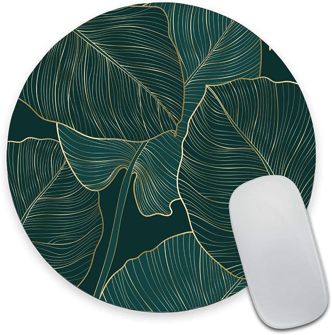 Mouse Pad, Round Computer Mouse Mat by Armanza