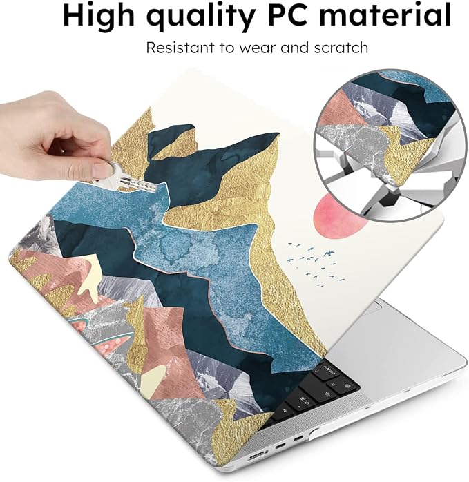 iCasso for MacBook Air 13 inch Case 2025 2024-2022 Release M4 A3240 M3 A3113 - Image 4